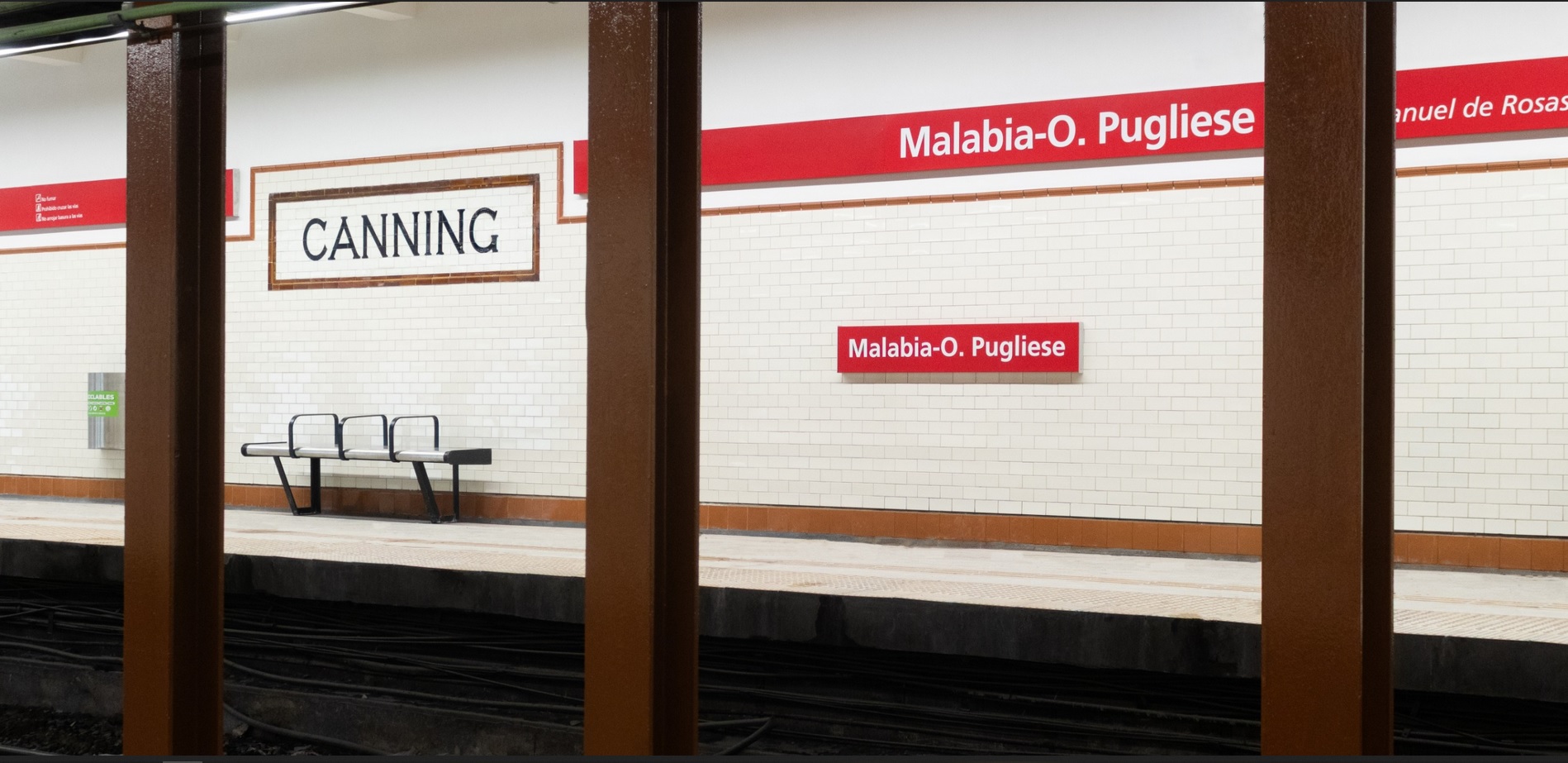 Reapertura estación Malabia Línea B