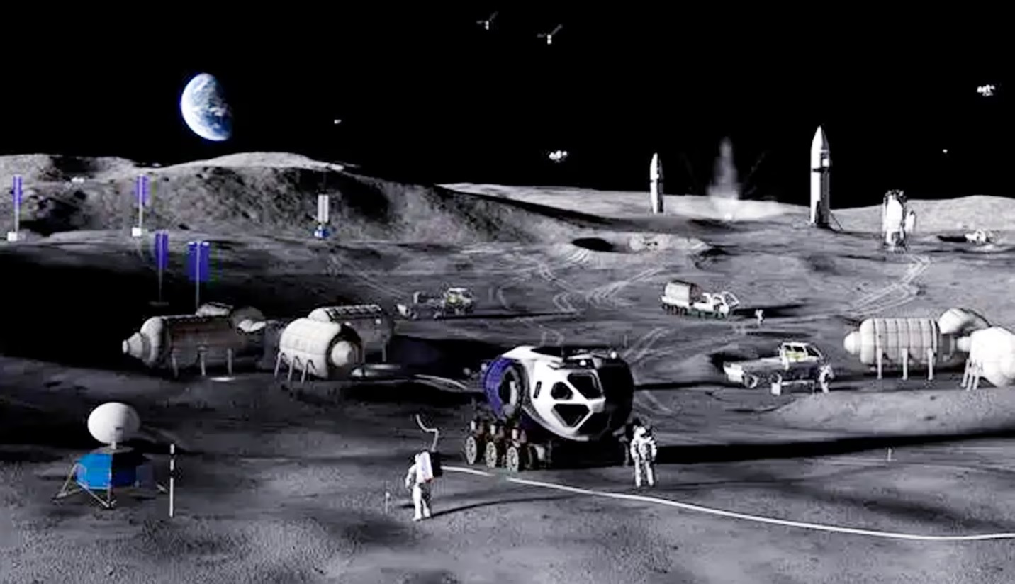 base en la Luna NASA