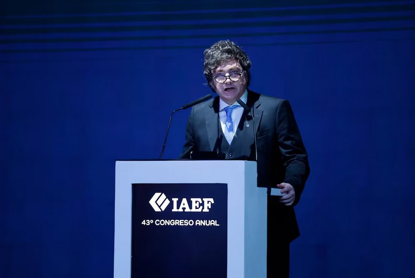 Javier Milei IAEF 2026