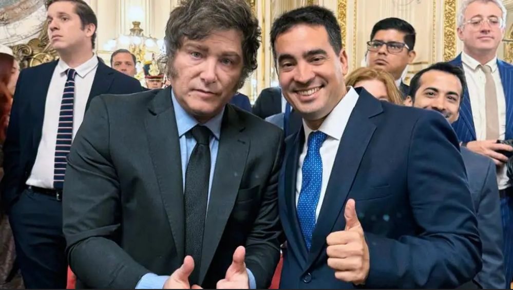 Vocero presidencial Adrián Ravier