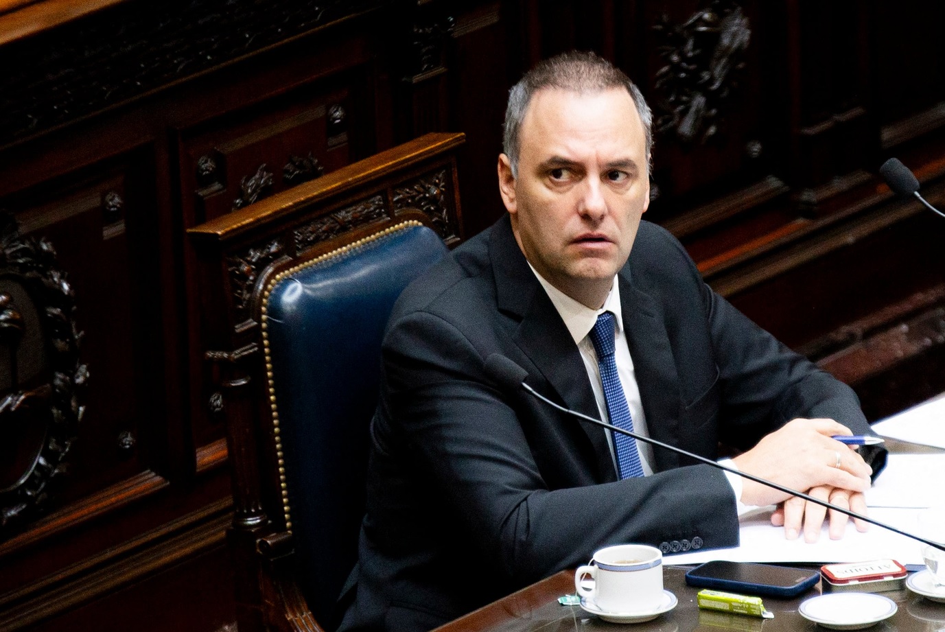 salida de Manuel Adorni