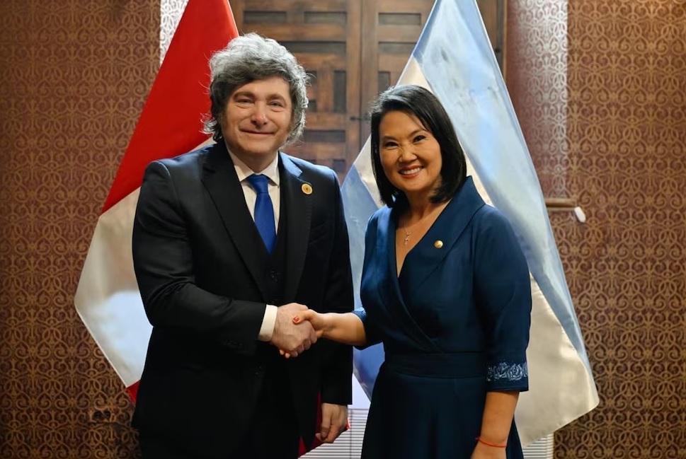 Javier Milei Keiko Fujimori Perú