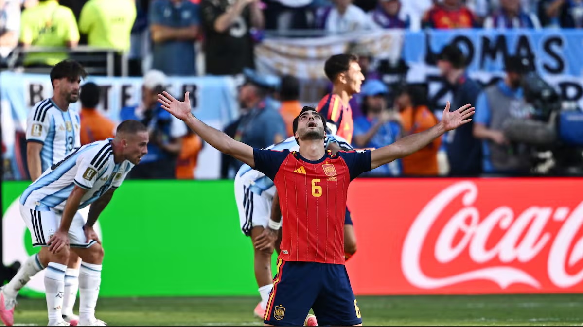 Argentina perdió ante España
