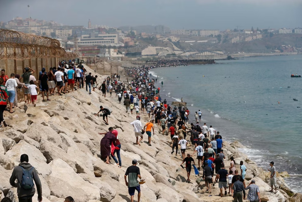 Crisis migratoria en Ceuta