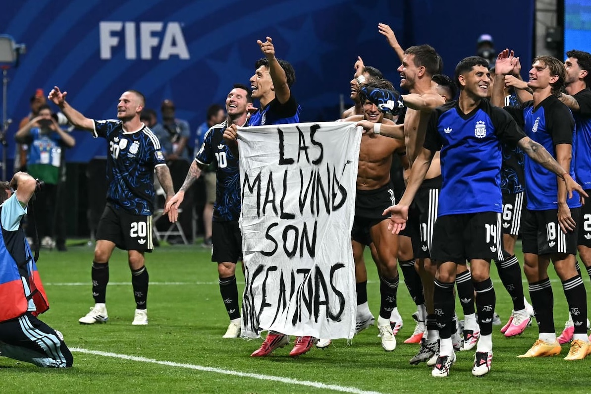 Sanción a Selección argentina por bandera de Malvinas