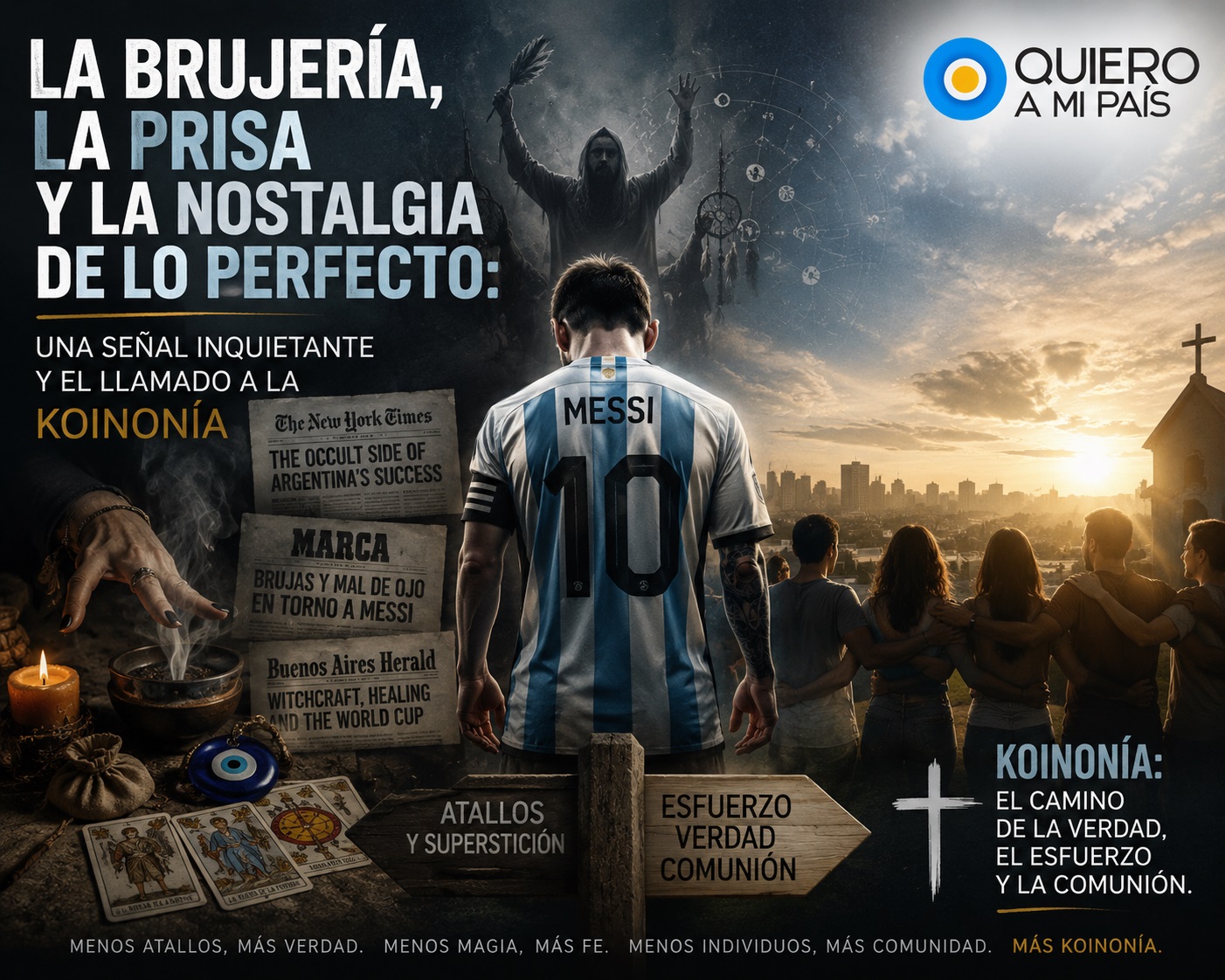 Brujería y Koinonía en la selección argentina