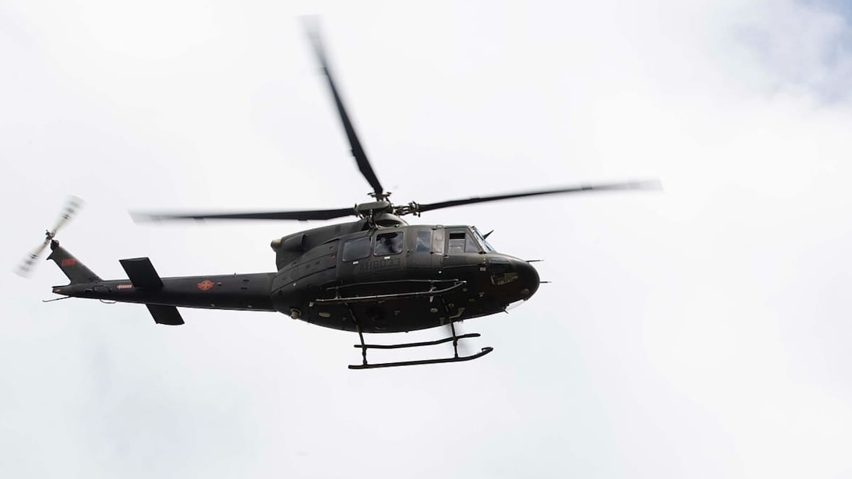 helicóptero en San Juan
