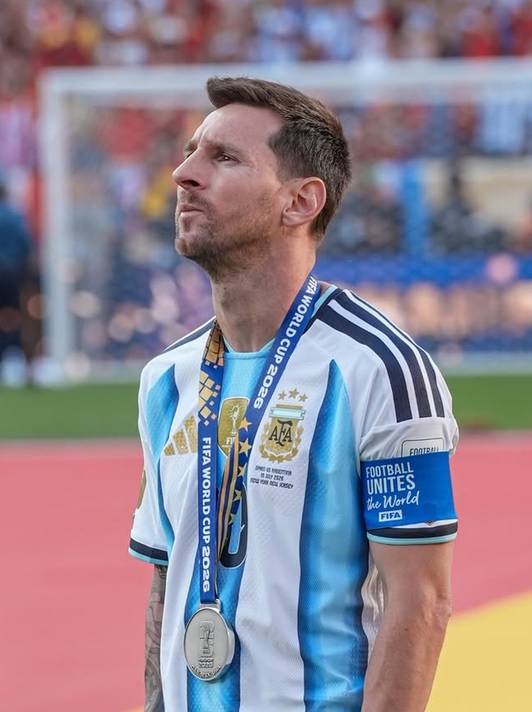 Posteo de Messi tras la derrota de Argentina