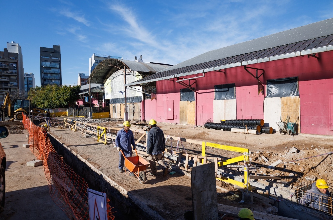 Nueva plaza en Colegiales Mercado de Pulgas