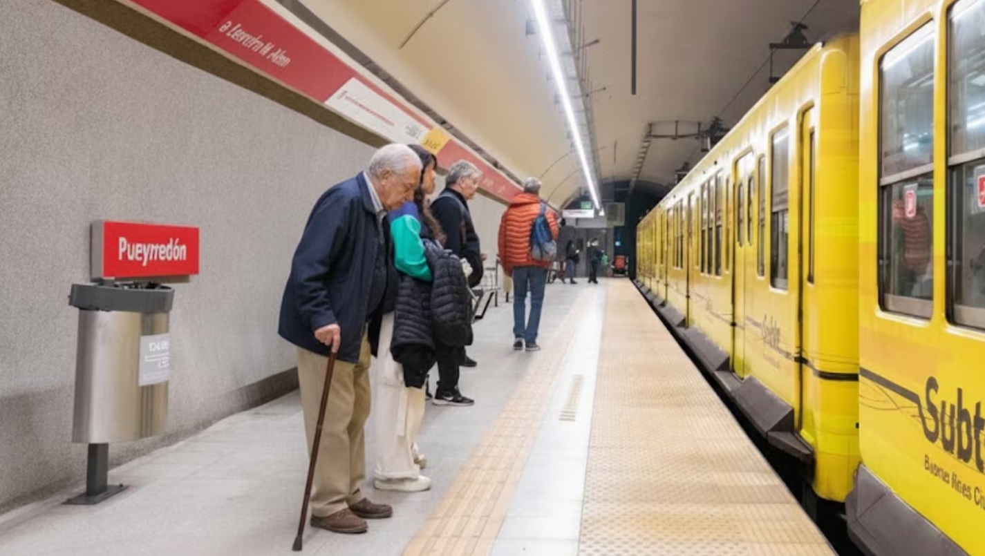subte gratis para jubilados
