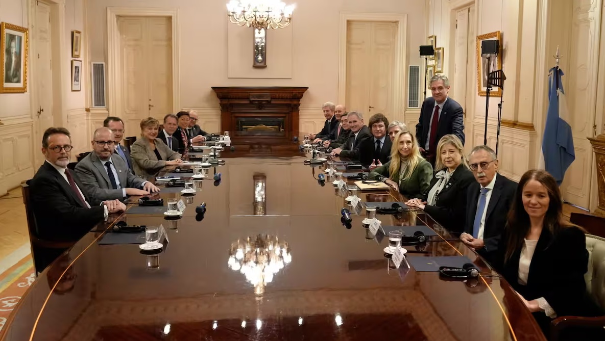 Javier Milei reunión de Gabinete