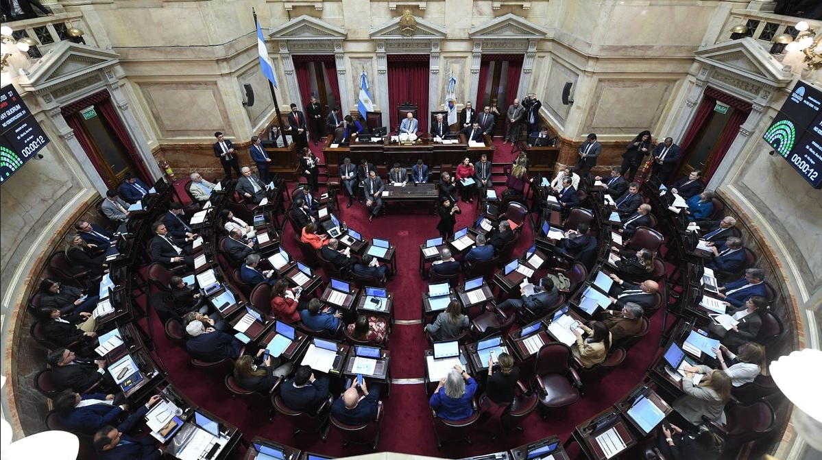 Sesión del Senado Ley de Propiedad Privada
