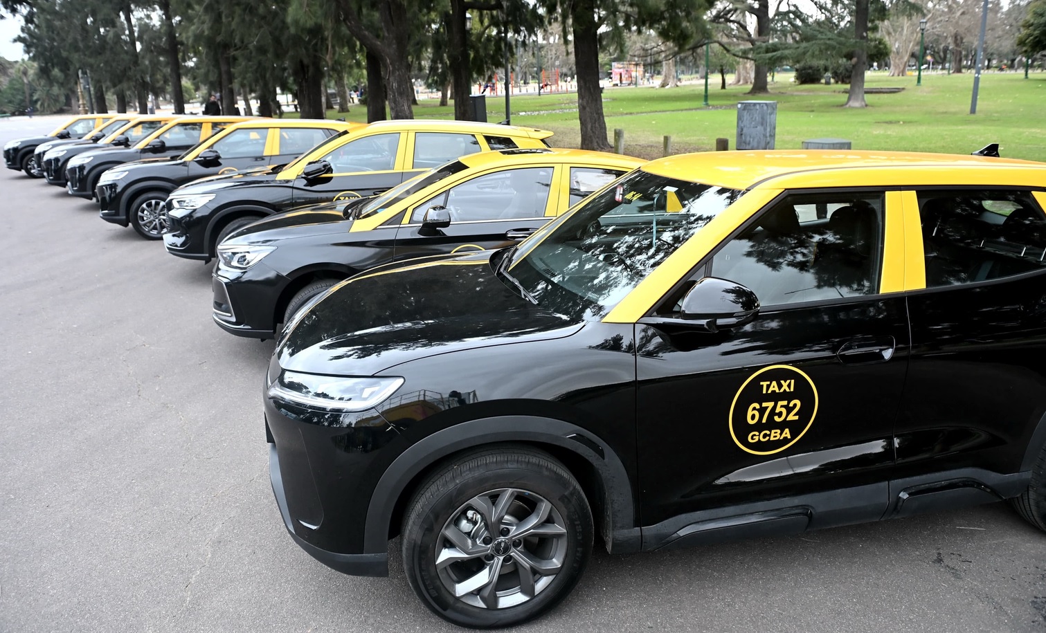 taxis eléctricos en Buenos Aires