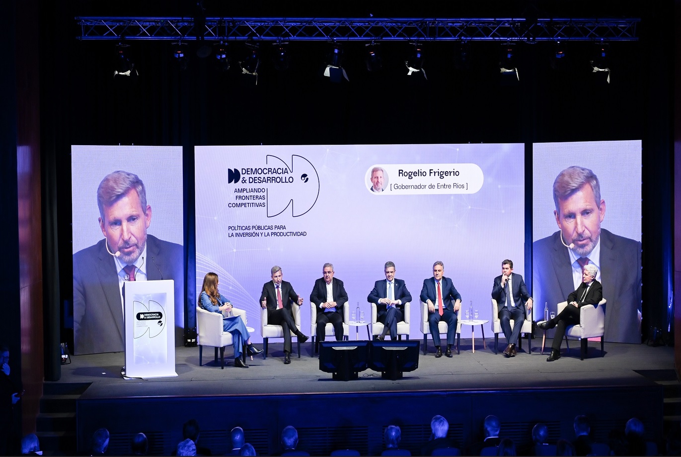 Reformas en Entre Ríos Rogelio Frigerio