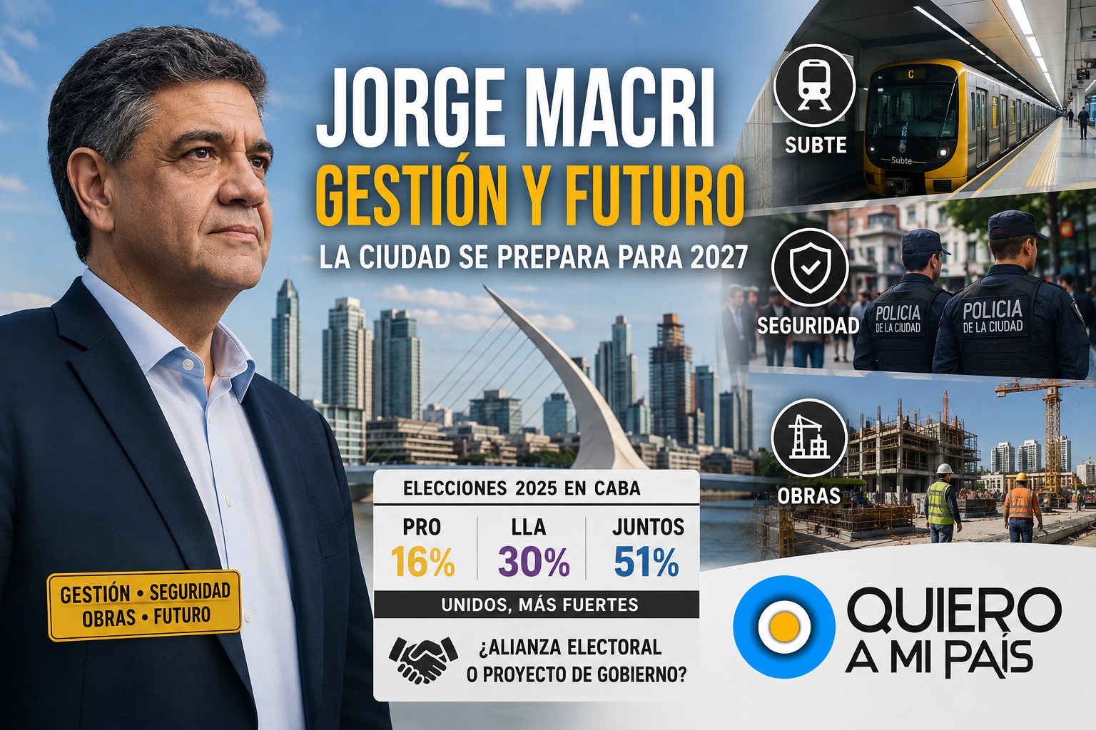 Jorge Macri y las elecciones 2027 en la Ciudad de Buenos Aires