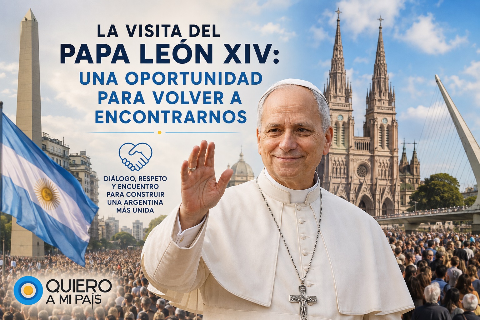 visita del papa León XIV a la Argentina