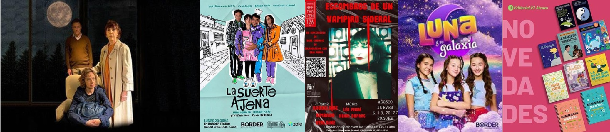agenda cultural teatro buenos aires