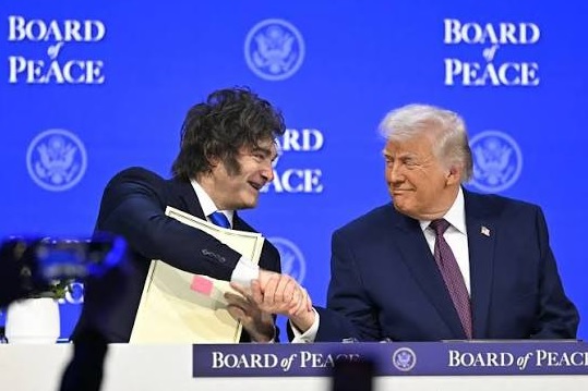 Javier Milei cadena nacional Malvinas Donald Trump