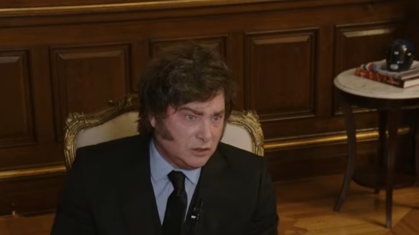 Javier Milei niega recesión