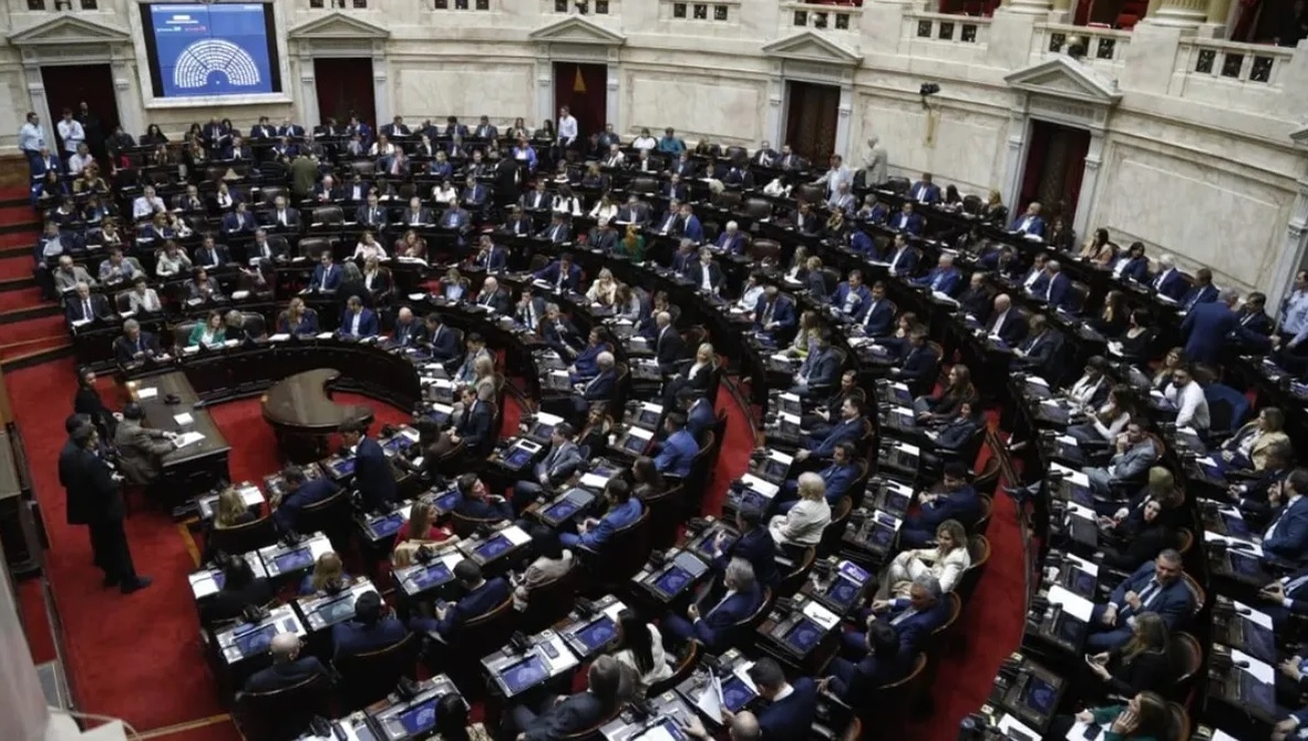 Sesión en Diputados por morosidad y discapacidad