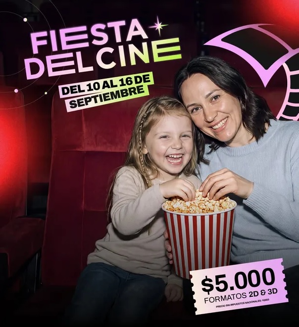 Fiesta del Cine 2026 entradas $5000