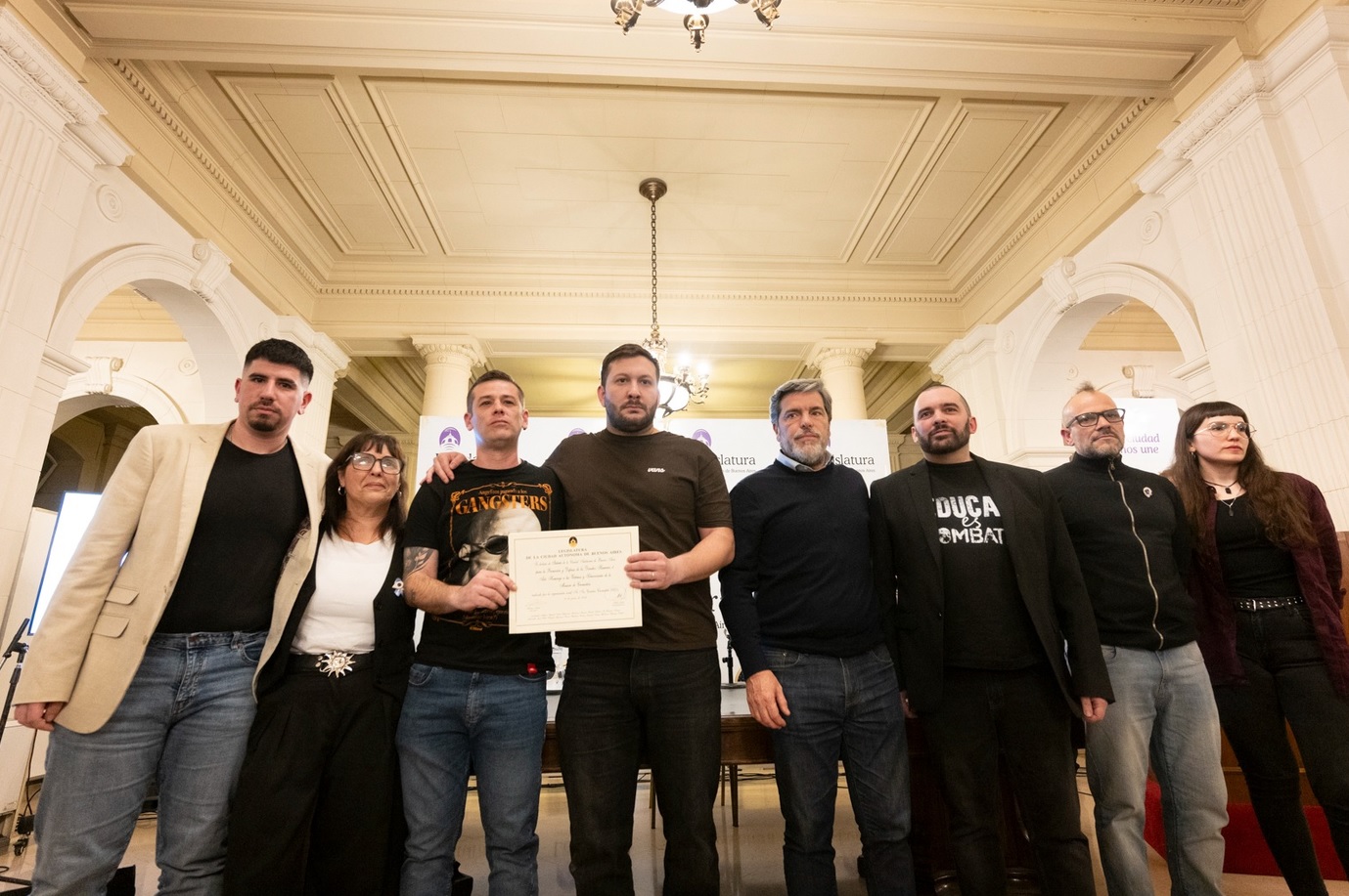 Masacre de Cromañón homenaje Legislatura