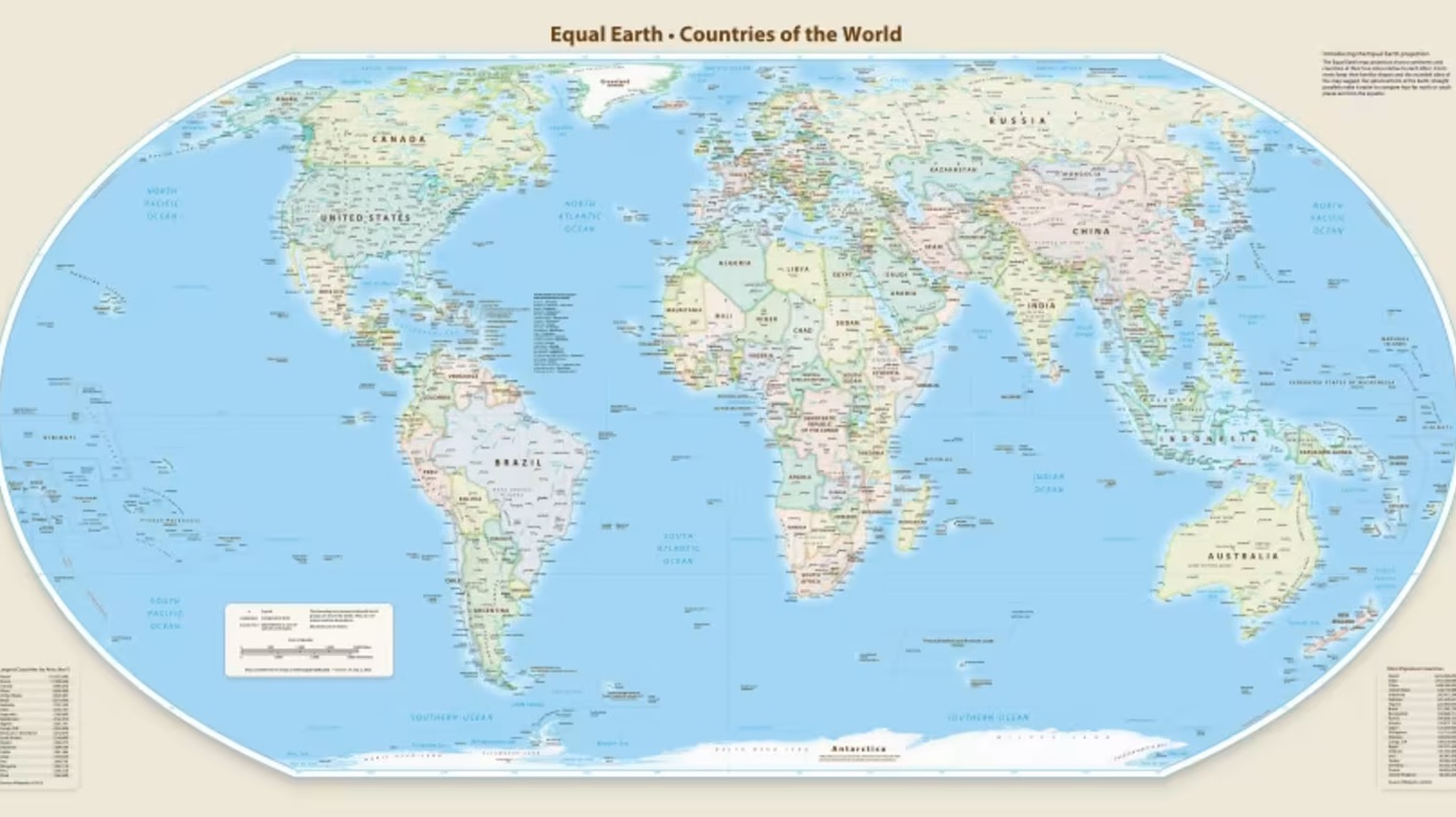 nuevo mapa mundial ONU