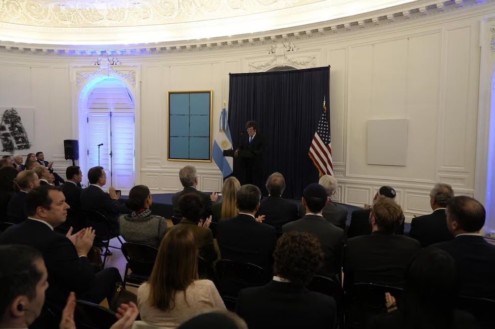 Javier Milei en Washington