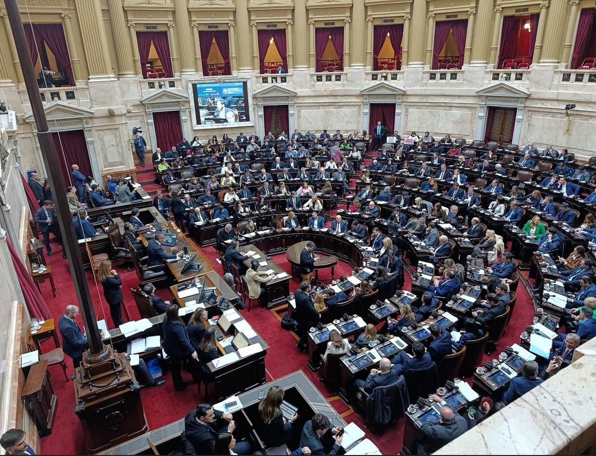 Sesión en Diputados Ley de Tierras y Discapacidad
