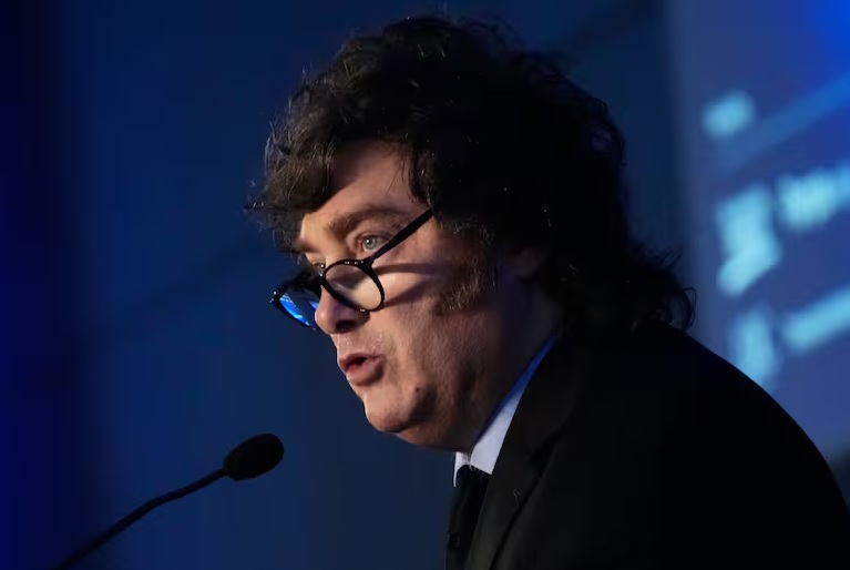 Javier Milei shock externo economía