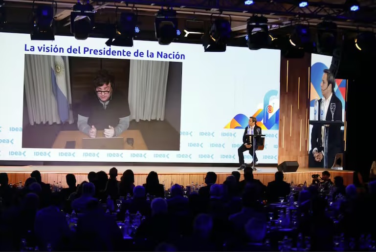 Javier Milei Coloquio IDEA
