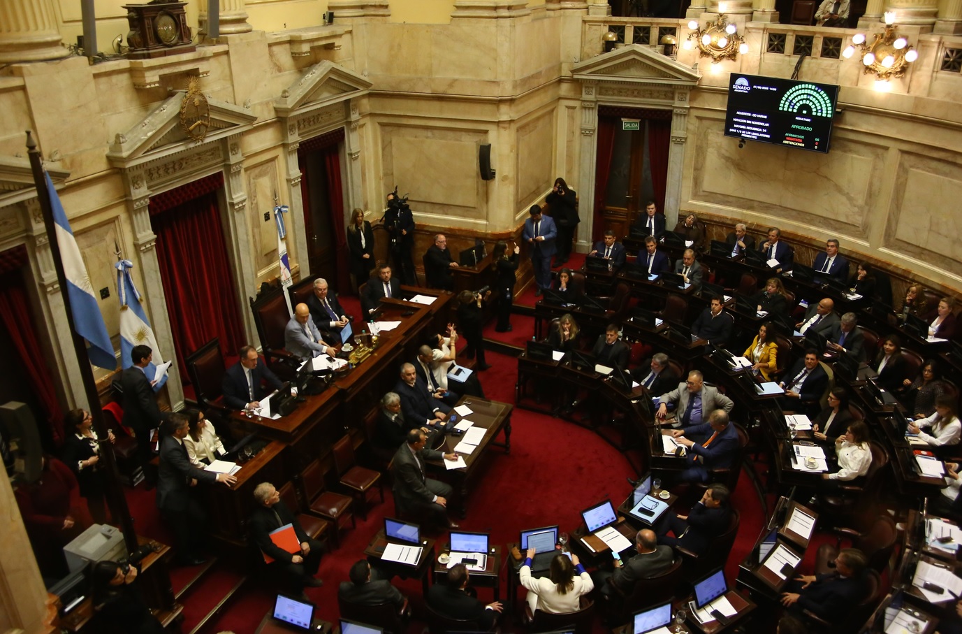 Sesión del Senado Salud Mental e inversiones