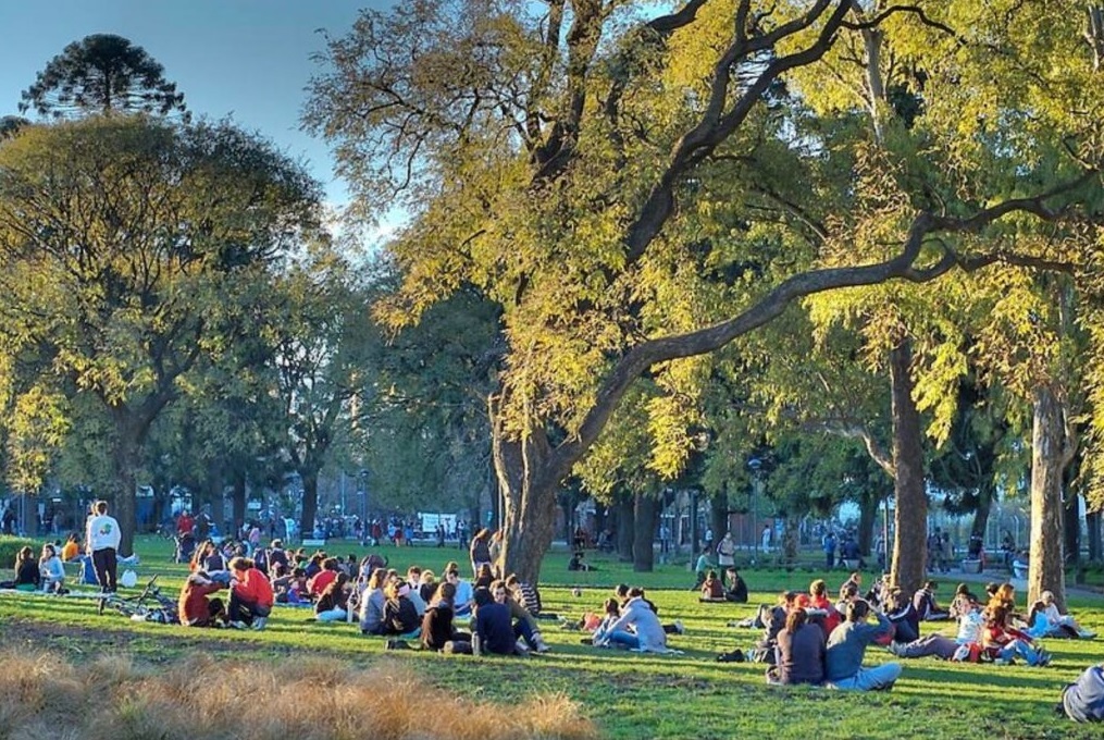 Cafés en parques y plazas de la Ciudad