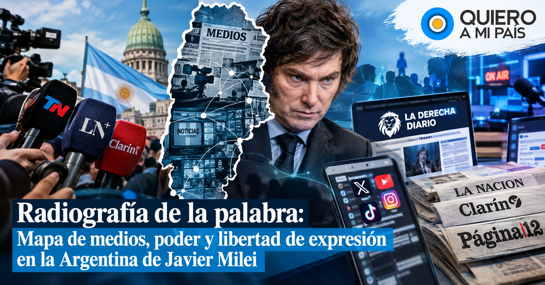 mapa de medios en Argentina